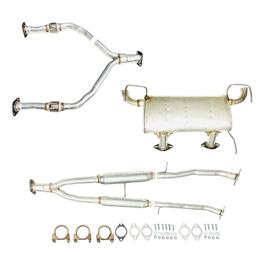 Infiniti Q50 3.5L (2014-2018) (AWD) (Non-Hybrid) Flex Y-Pipe, Resonator Y-Pipe and Muffler