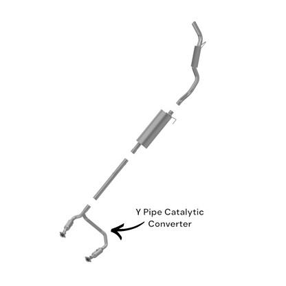 RAM 1500 Classic 5.7L (2019) Y Pipe Catalytic Converter