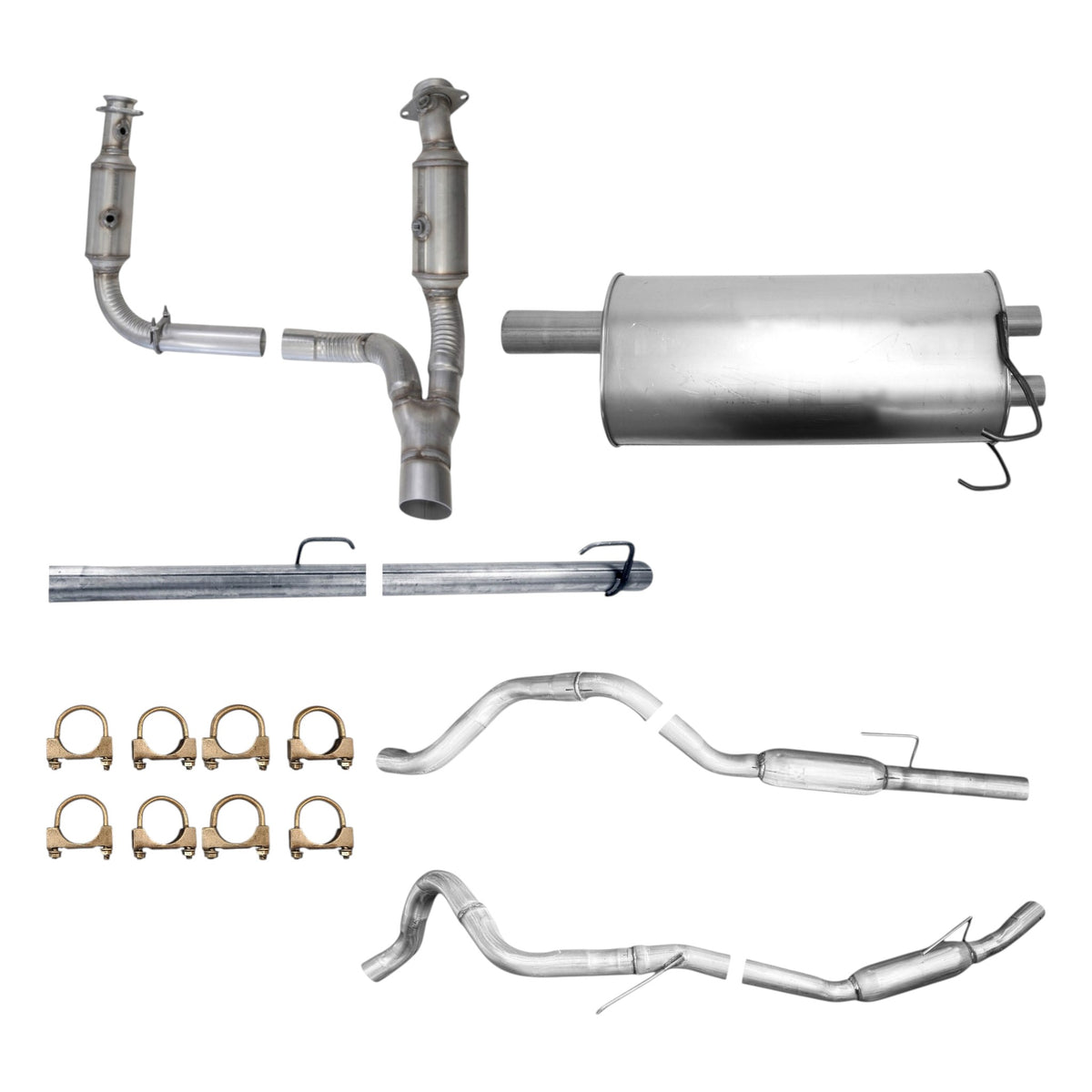 Ram 1500 5.7L 2011-2018 Complete Exhaust (140.0" Wheelbase)