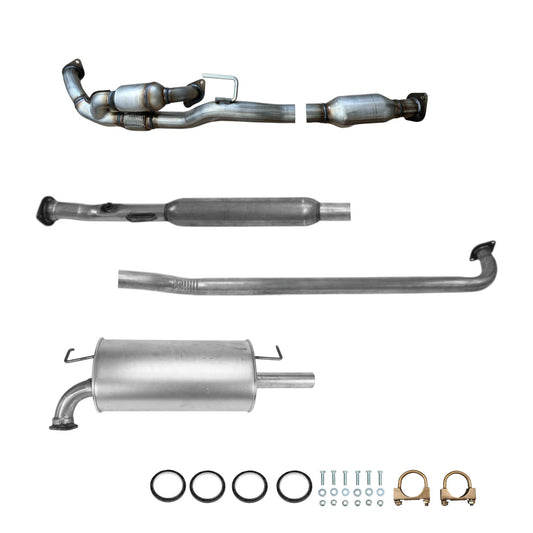 Toyota Camry 3.0L (1997-2001) (Automatic) (California Emission) Catalytic Converter with Flex, Resonator and Muffler
