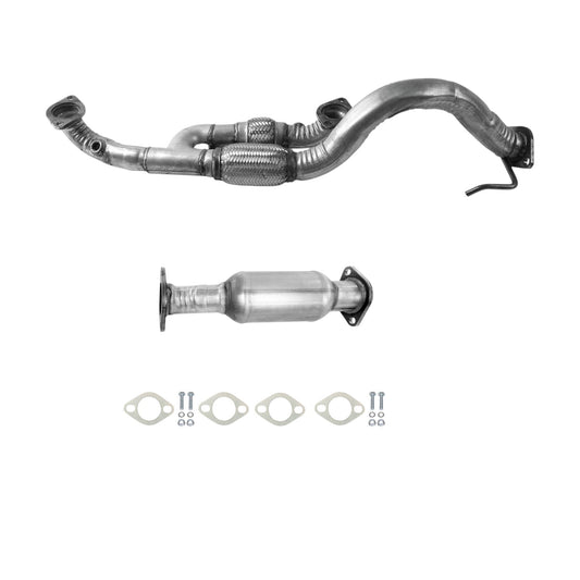 Hyundai Entourage 3.8L (2007-2008) Flex Y Pipe and Catalytic Converter