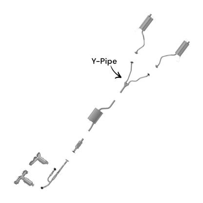 Hyundai Santa Fe 3.3L (2007-2009) Y-Pipe