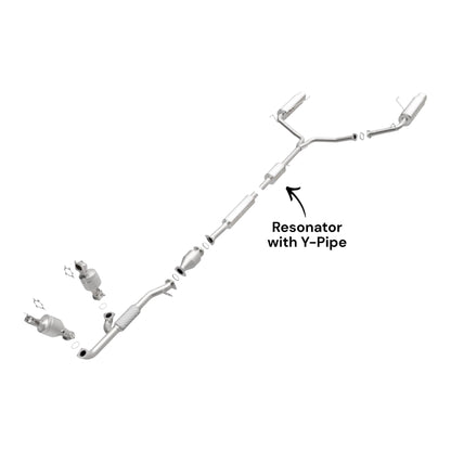 Acura TL 3.5L (2007,2008) (Type S Model) Resonator With Y-Pipe