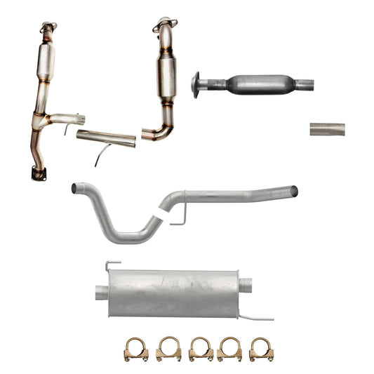 Ford F-150 5.0L (2011-2014) (Only for California Emissions) (126.0" Wheelbase) Catalytic Converters, Resonator, Pipe, Muffler and Tail Pipe