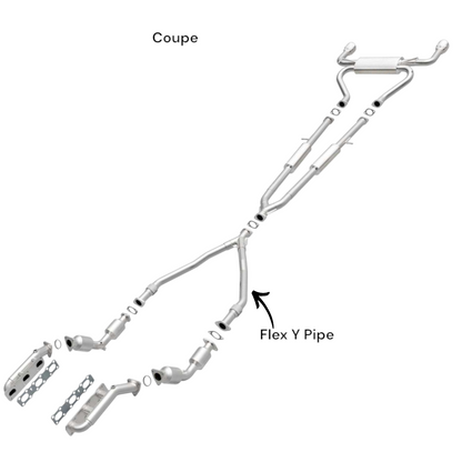 Tuyau en Y flexible pour Infiniti G37 3.7L 2008-2013