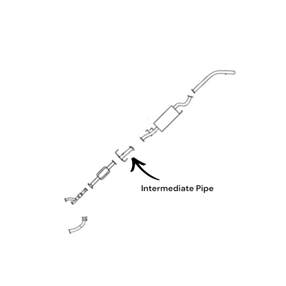 Mitsubishi Montero Sport 3.5L (1999-2004) Intermediate Pipe