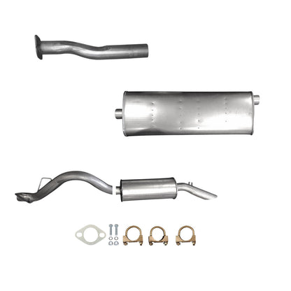 Pontiac Montana 3.9L (2007-2009) (121.0 Wheelbase) (Without Sport Package) Axel Pipe, Muffler And Resonator 