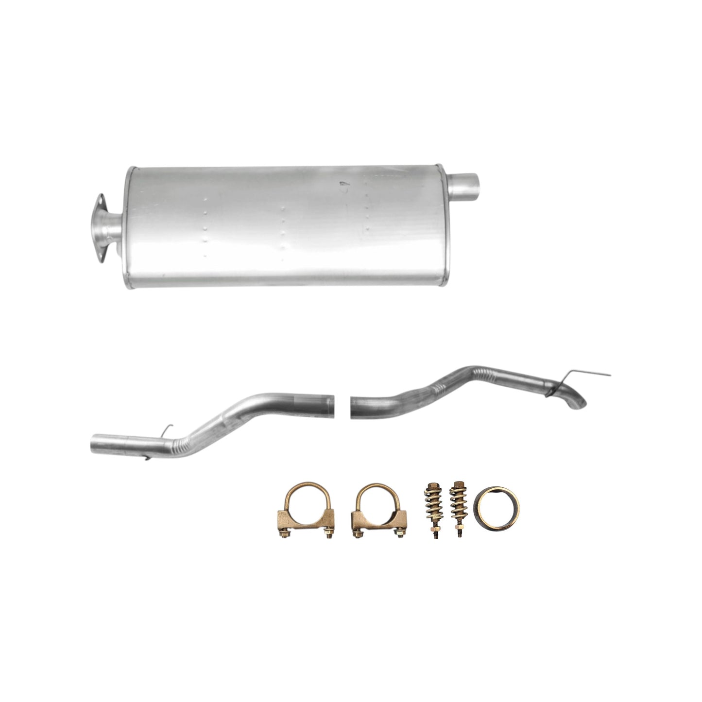 Jeep Grand Cherokee 4.7L 2005-2009 Muffler with Axel pipe and Tail Pipe