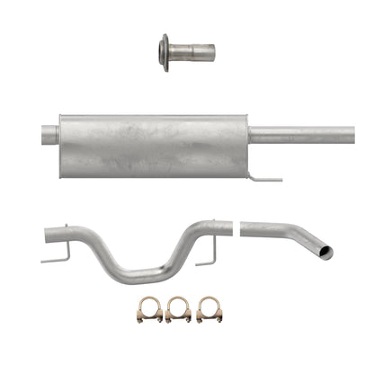 Ford F-150 4.6L (2009-2010) (126.0" Wheelbase) Pipe, Muffler and Tail Pipe