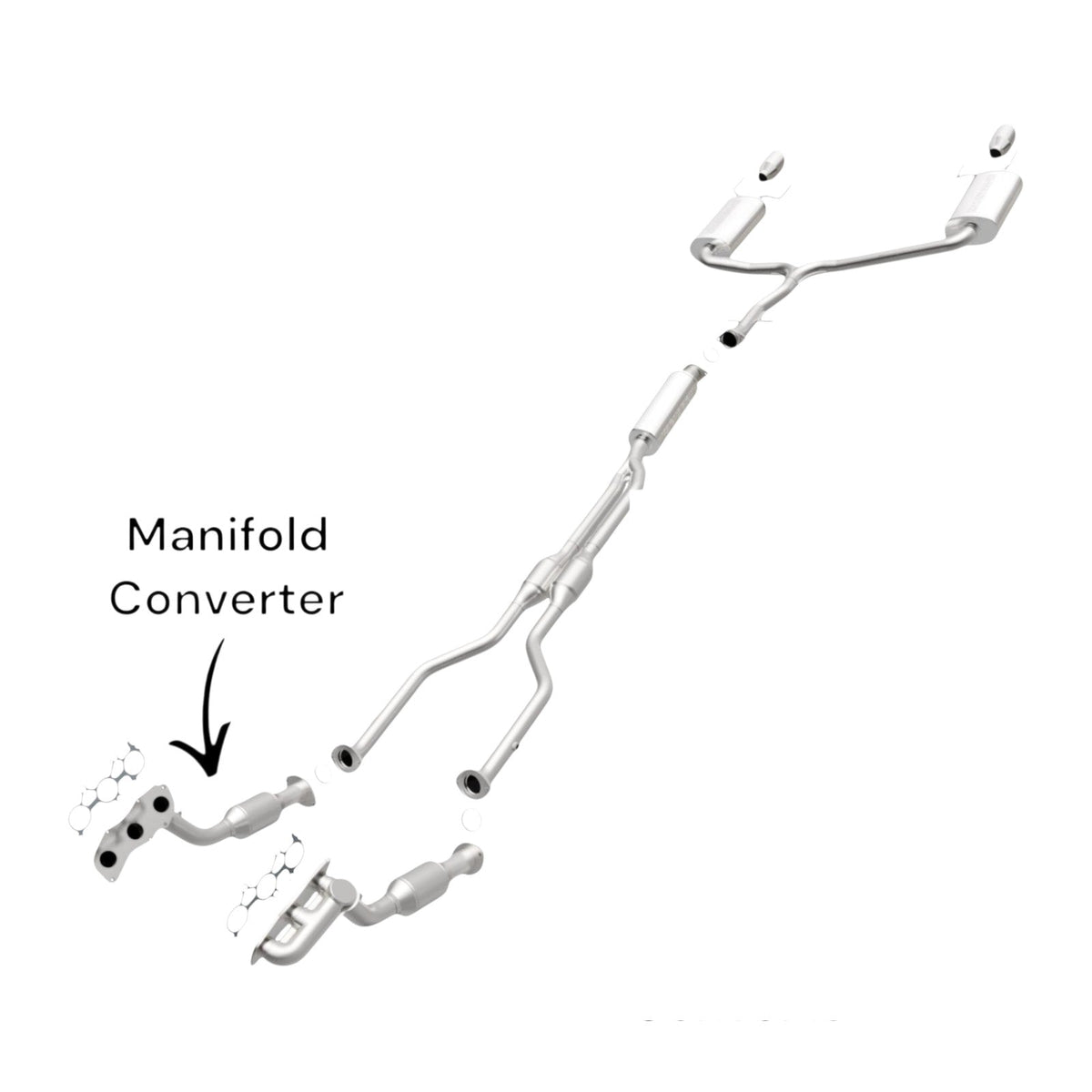 Lexus IS350 3.5L (2006-2012) (RWD)  Right Side Manifold Converter 