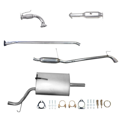 Honda Accord 2.4L (2003-2007) (Coupe Only) Flex Pipe, Catalytic Converter, Resonator and Muffler
