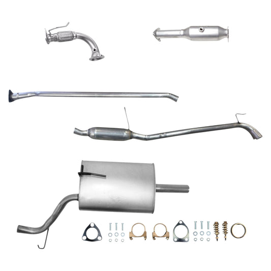Honda Accord 2.4L (2003-2007) (Coupe Only) Flex Pipe, Catalytic Converter, Resonator and Muffler