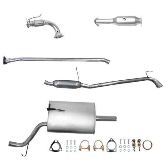 Honda Accord 2.4L (2006-2007) (Sedan Only) Flex Pipe, Catalytic Converter, Resonator and Muffler