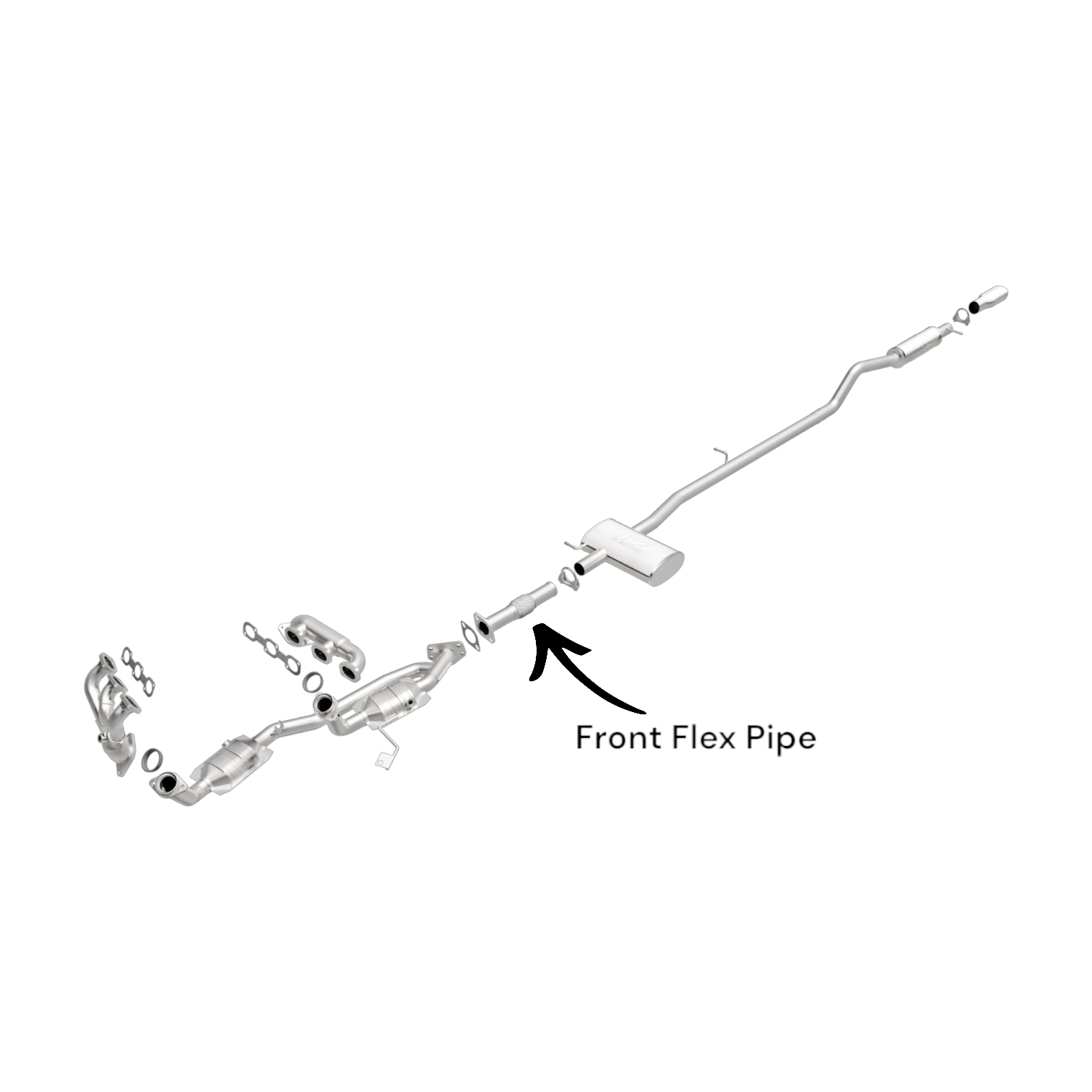 Ford Freestar 3.9L (2004-2007) Front Flex Pipe