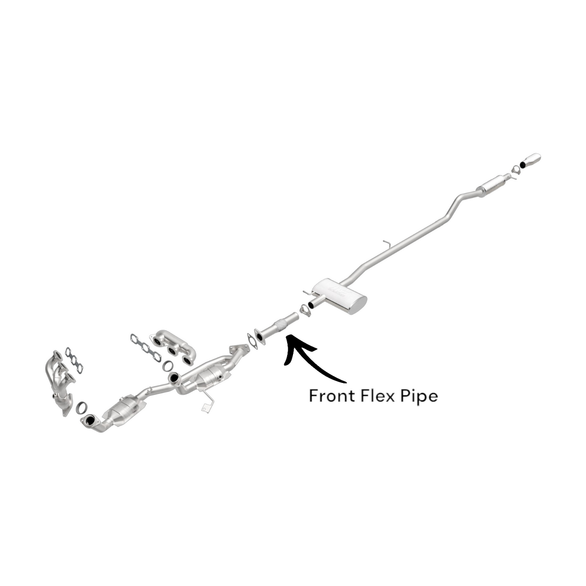 Ford Freestar 3.9L (2004-2007) Front Flex Pipe