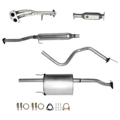 Acura EL 1.6L (1999, 2000) Front Y-Pipe, Catalytic Converter, Resonator and Muffler