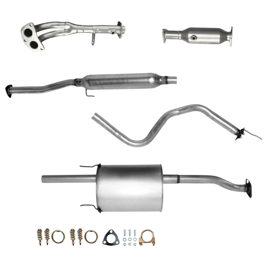 Acura EL 1.6L (1999, 2000) Front Y-Pipe, Catalytic Converter, Resonator and Muffler