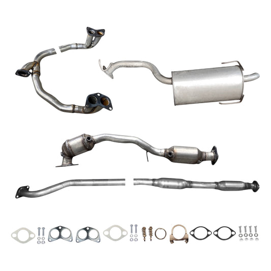 Subaru Outback 2.5L (Wagon) (2001-2004) Y-Pipe, Dual Catalytic Converter, Resonator And Muffler