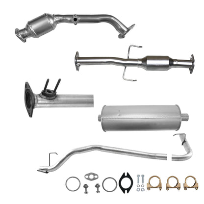 Toyota Tacoma 2.4L (1999-2004) (103.3" Wheelbase) Catalytic Converters, Pipe and Muffler with Tail pipe