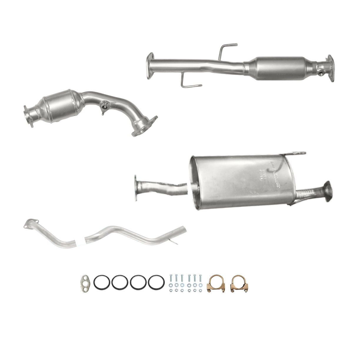 Toyota 4Runner 3.4L (2001-2002) Catalytic Converters, Muffler and Tail Pipe