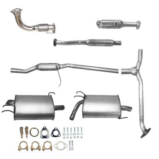 Acura TSX 2.4L (2004-2008) Flex Pipe, Catalytic Converter, Resonator, Y Pipe with Resonator and Both side Mufflers