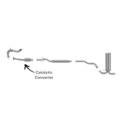 52437 - Nissan Juke 1.6L (2011, 2012,2013,2014,2015) Catalytic Converter
