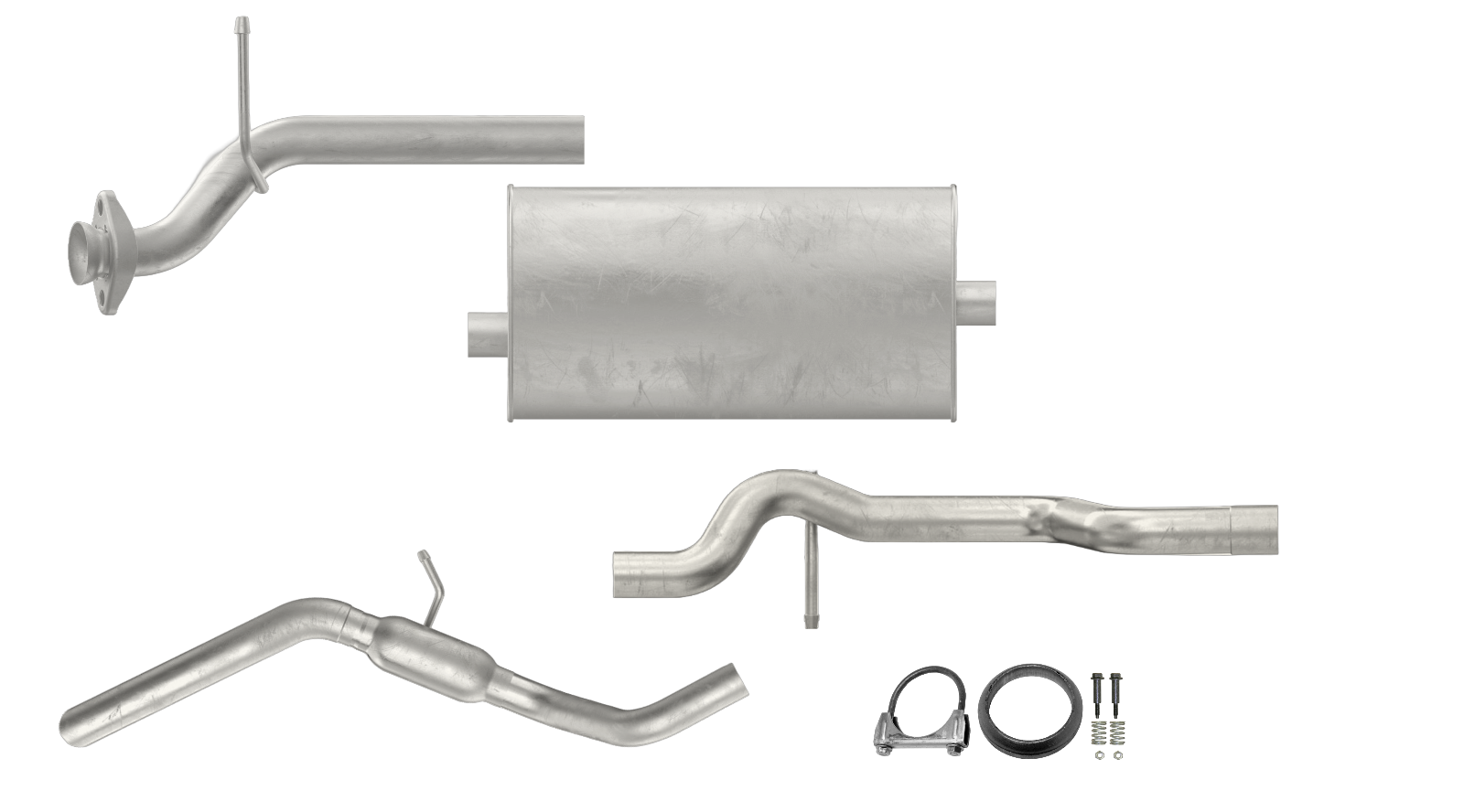 Ford Explorer 4.0L (2006-2010) Pipe, Muffler And Resonator