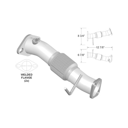 KIA Forte Koup 2.0L & 2.4L (2010-2013) Front Flex Pipe