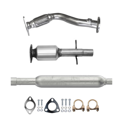 Chevrolet Malibu 2.4L (2008-2010) (Non-Hybrid) (4 Speed) Flex Pipe, Catalytic Converter, Resonator