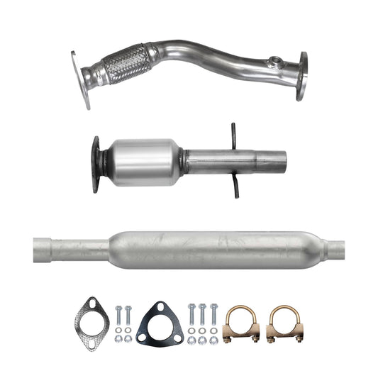Chevrolet Malibu 2.4L (2009, 2010) (Full Hybrid) (4 Speed) Flex Pipe, Catalytic Converter, Resonator