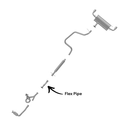 Saturn Aura 3.6L (2009) Flex Pipe