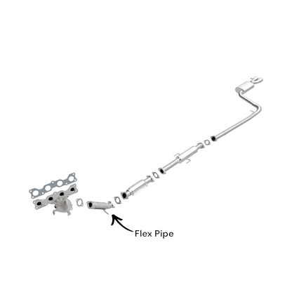 KIA Optima 2.4L (2006-2008) V4 Direct Fit Flex Pipe