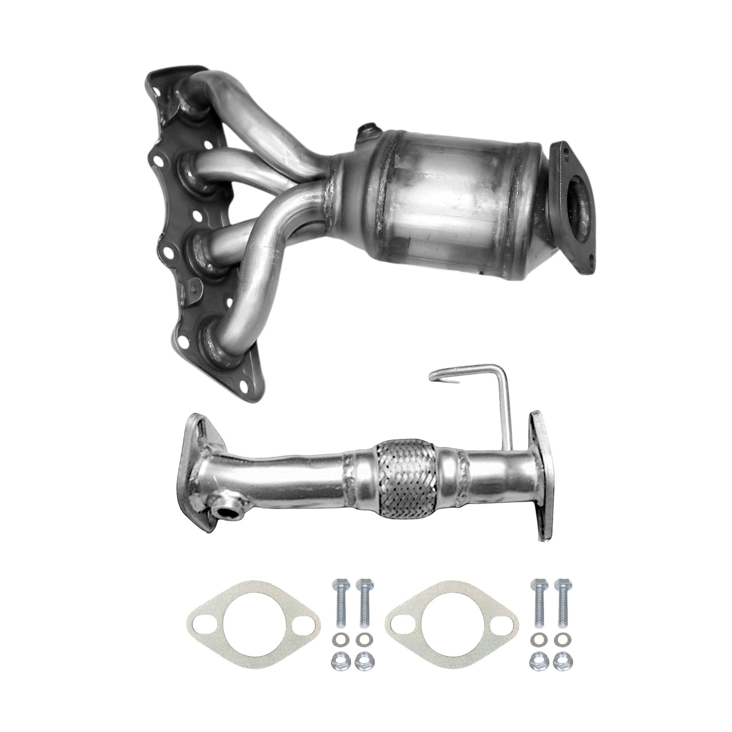 Hyundai Veloster 1.6L Non-Turbo (2012-2017) Manifold Converter and Flex Pipe