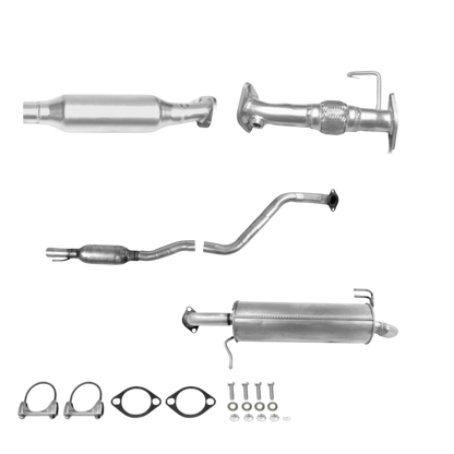 Kia Rio 1.6L (2012-2017) (Hatchback) Flex Pipe, Catalytic Converter, Resonator and Muffler