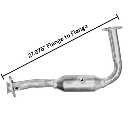 Convertisseur catalytique gauche pour Mazda B4000 4.0L (2007-2009) et Ford Ranger 4.0L (2007-2011).