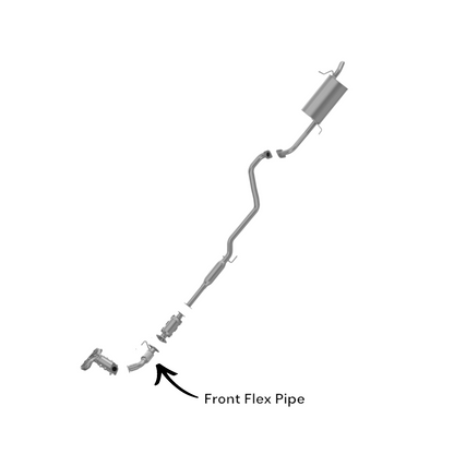 Hyundai Elantra 1.8L (2011-2016) Front Flex Pipe (California Emission Only)