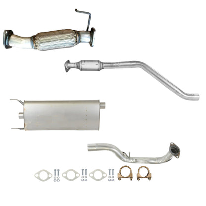 Kia Sorento 2.4L (2014, 2015) Flex Pipe, Catalytic Converter, Muffler With Pipe