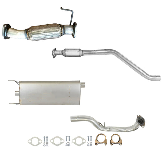 Kia Sorento 2.4L (2014, 2015) Flex Pipe, Catalytic Converter, Muffler With Pipe