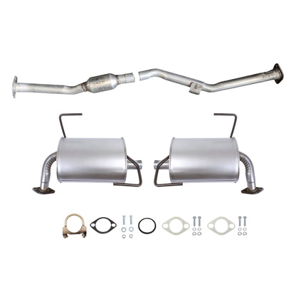 Subaru Forester 2.0L (Turbo) (2014-2018) Catalytic Converter And Both Side Mufflers