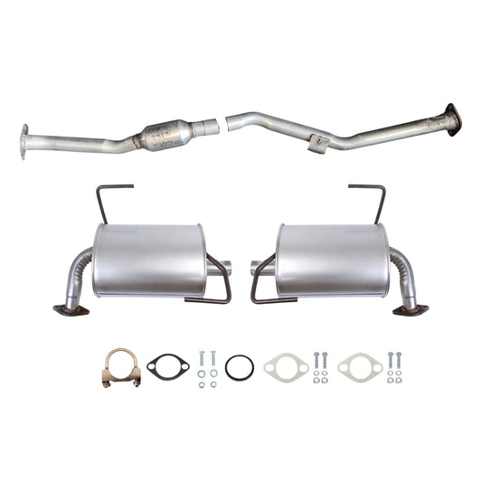 Subaru Forester 2.0L (Turbo) (2014-2018) Catalytic Converter And Both Side Mufflers