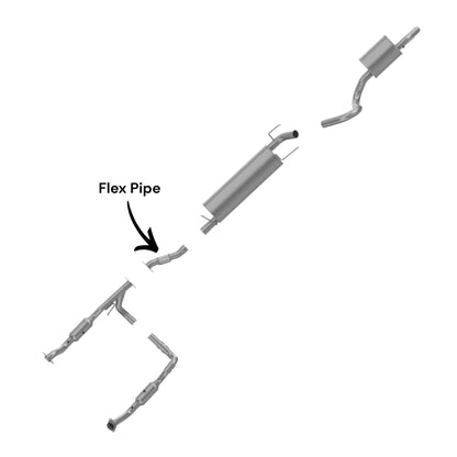Dodge Durango 5.7L (2009) (FHEV) Flex Pipe