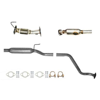 Kia Forte 2.0L (2017-2018) (Only for EX Sub-Model) (Federal Emissions System) Flex Pipe, Catalytic Converter and Resonator