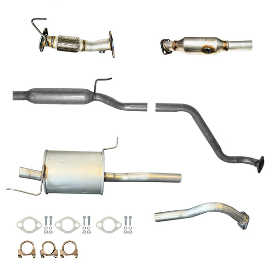 Hyundai Elantra GT 2.0L (2014) (Sedan) Flex Pipe, Catalytic Converter, Resonator and Muffler