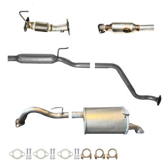 Hyundai Elantra GT 2.0L (2014) (Hatchback) Flex Pipe, Catalytic Converter, Resonator and Muffler