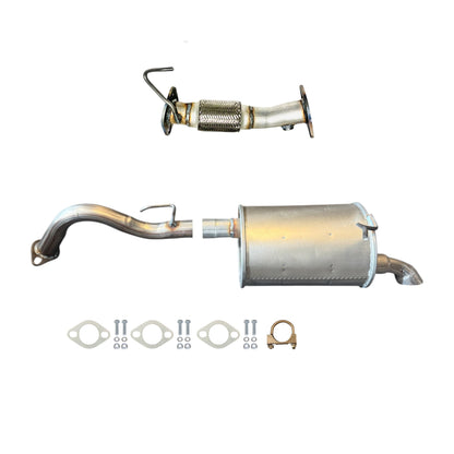 Hyundai Elantra GT 2.0L (2014-2017) (Hatchback) Flex Pipe and Muffler
