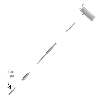 Hyundai Tucson 2.0L (2014-2015) Flex Pipe