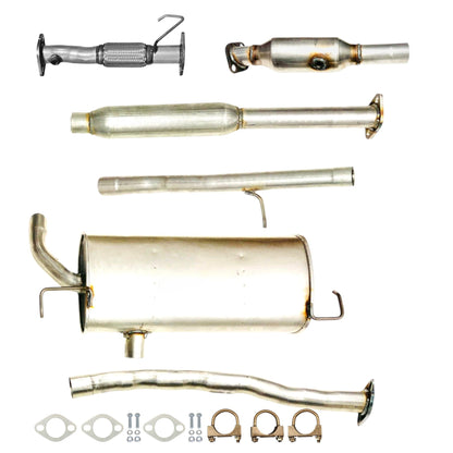 Hyundai Tucson 2.0L (2014-2015) Flex Pipe, Catalytic Converter, Resonator and Muffler with axel pipe