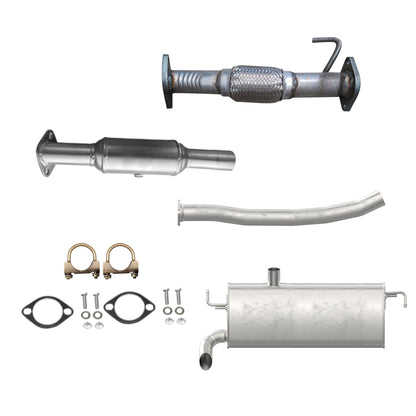 Tuyau flexible, convertisseur et silencieux avec tuyau d'essieu pour Hyundai Tucson 2.4L 2014-2015 SULEV