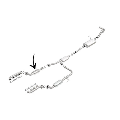 Toyota Tundra 4.7L V8 (2000-2002) Passenger Side Catalytic Converter