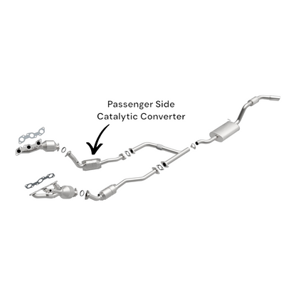 Nissan Xterra 3.3L (2001, 2002, 2003, 2004) Passenger Side Catalytic Converter